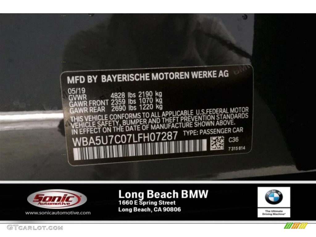 2020 3 Series M340i Sedan - Dravit Grey Metallic / Black photo #11