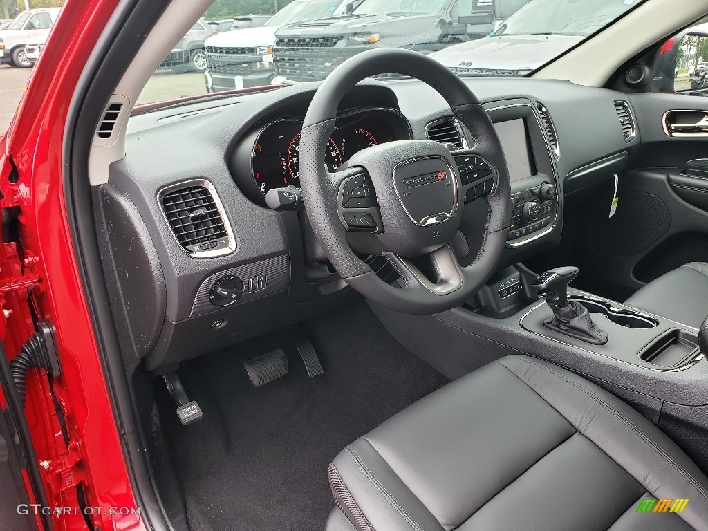 Black Interior 2020 Dodge Durango GT AWD Photo #134747700