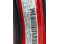PRM: Redline 2 Coat Pearl 2020 Dodge Durango GT AWD Color Code