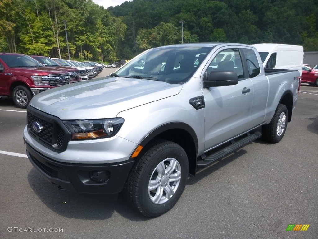Ingot Silver Metallic 2019 Ford Ranger STX SuperCab 4x4 Exterior Photo #134748078
