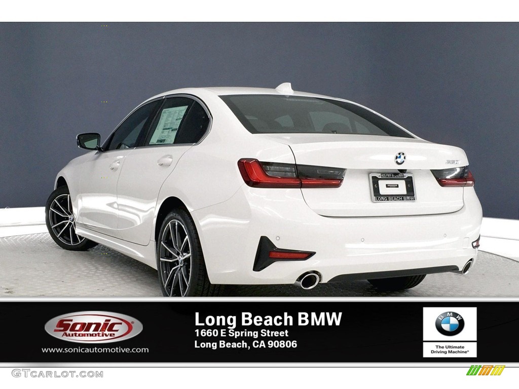 2019 3 Series 330i Sedan - Alpine White / Black photo #2