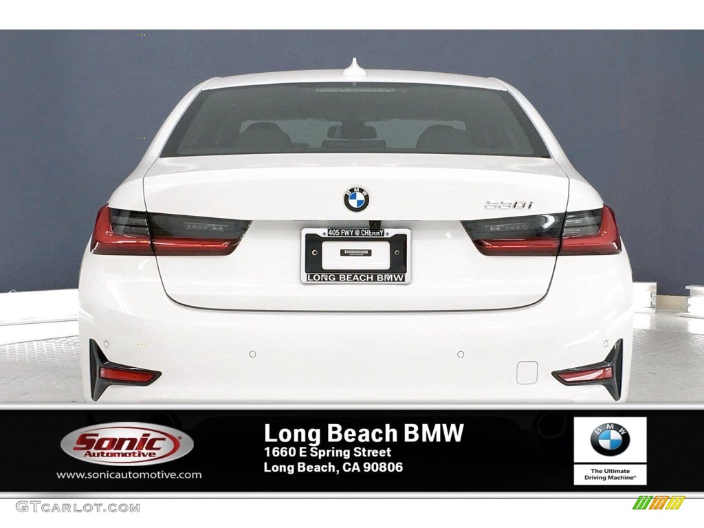 2019 3 Series 330i Sedan - Alpine White / Black photo #3