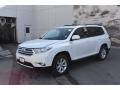 2011 Blizzard White Pearl Toyota Highlander SE 4WD  photo #2