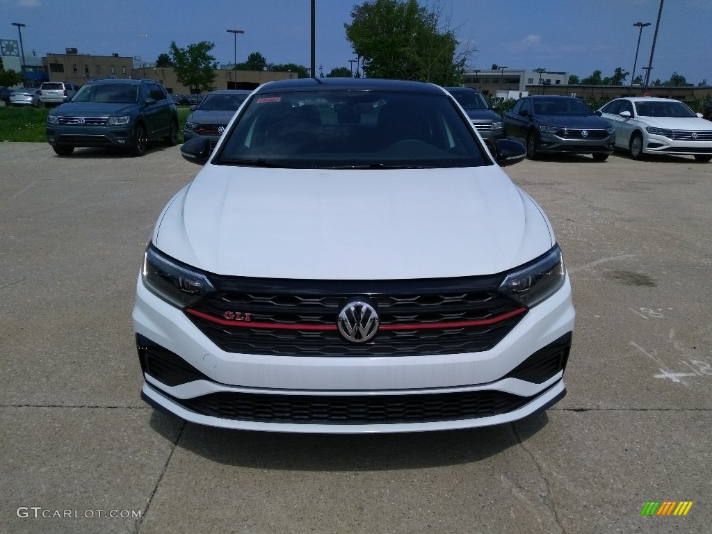 2019 Jetta GLI - Pure White / Titan Black photo #2