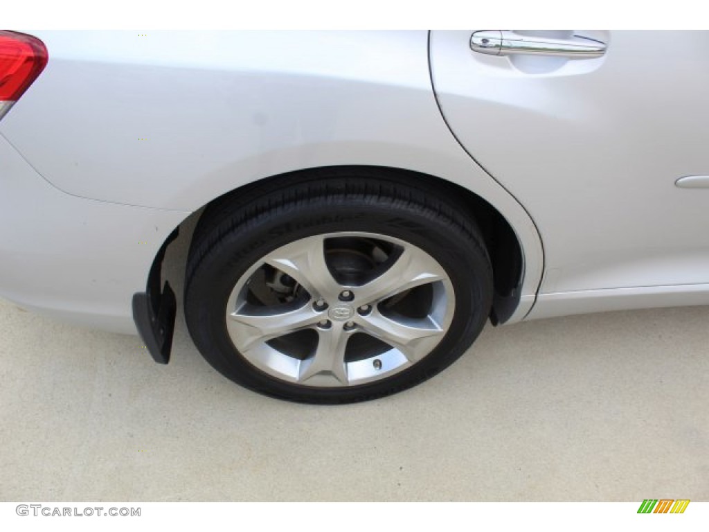 2010 Venza V6 - Classic Silver Metallic / Ivory photo #7