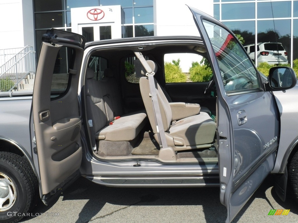 2000 Tundra SR5 Extended Cab 4x4 - Platinum Metallic / Oak photo #5