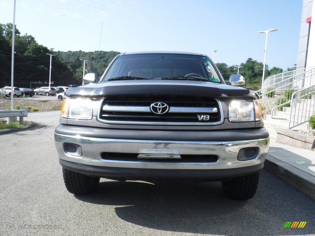 2000 Tundra SR5 Extended Cab 4x4 - Platinum Metallic / Oak photo #6