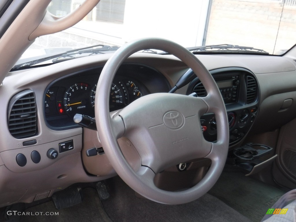 2000 Tundra SR5 Extended Cab 4x4 - Platinum Metallic / Oak photo #14