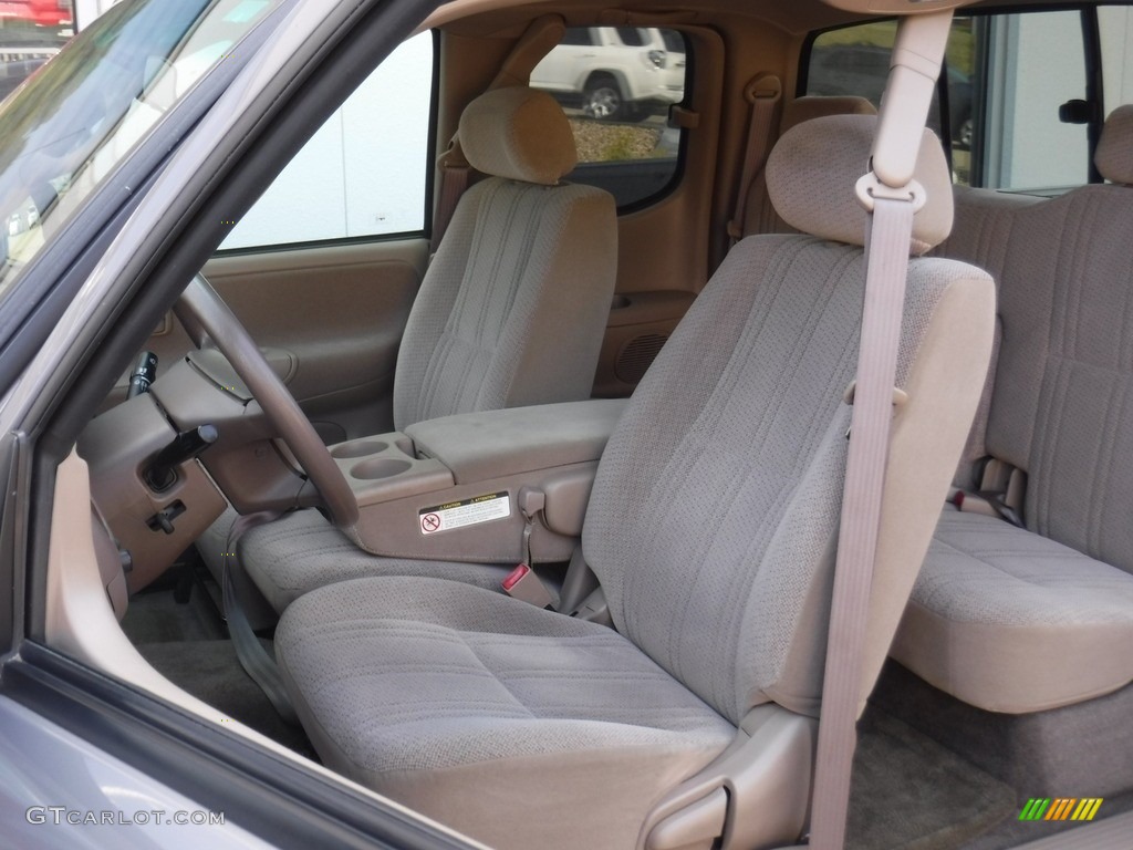 2000 Tundra SR5 Extended Cab 4x4 - Platinum Metallic / Oak photo #15