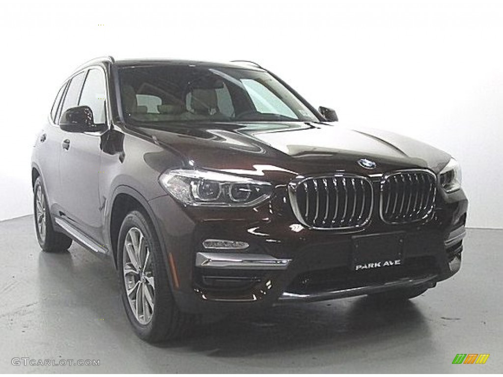 2019 X3 xDrive30i - Terra Brown Metallic / Canberra Beige/Black photo #6