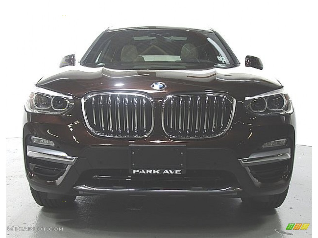 2019 X3 xDrive30i - Terra Brown Metallic / Canberra Beige/Black photo #7