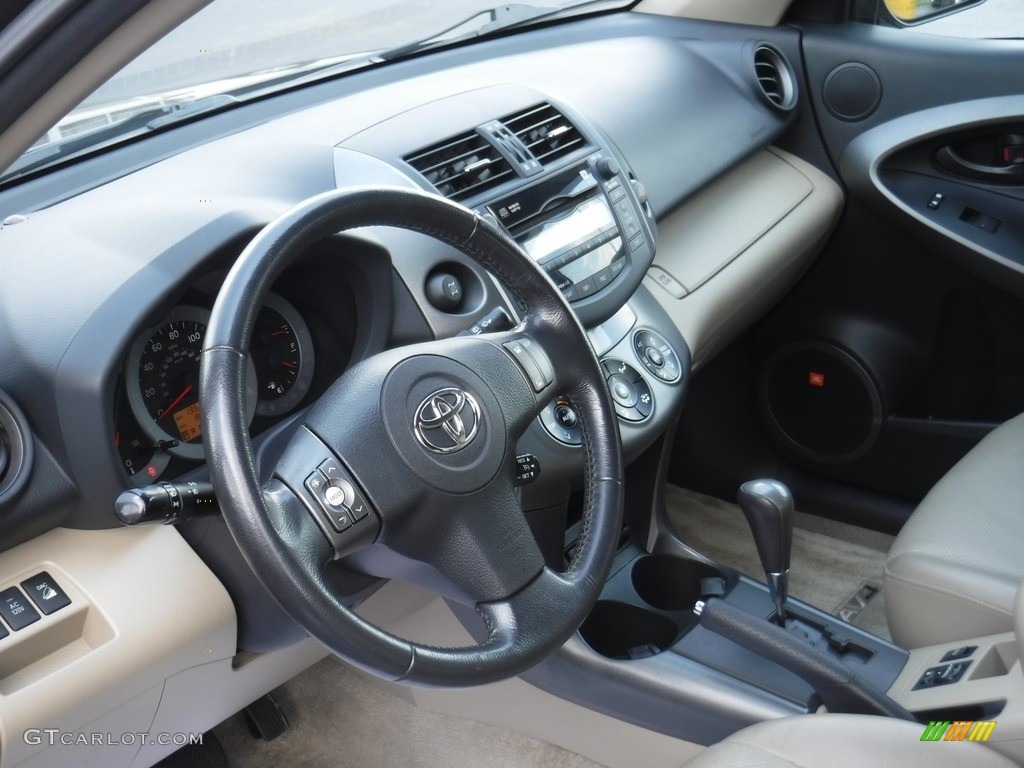 2010 RAV4 Limited V6 4WD - Pyrite Metallic / Sand Beige photo #15