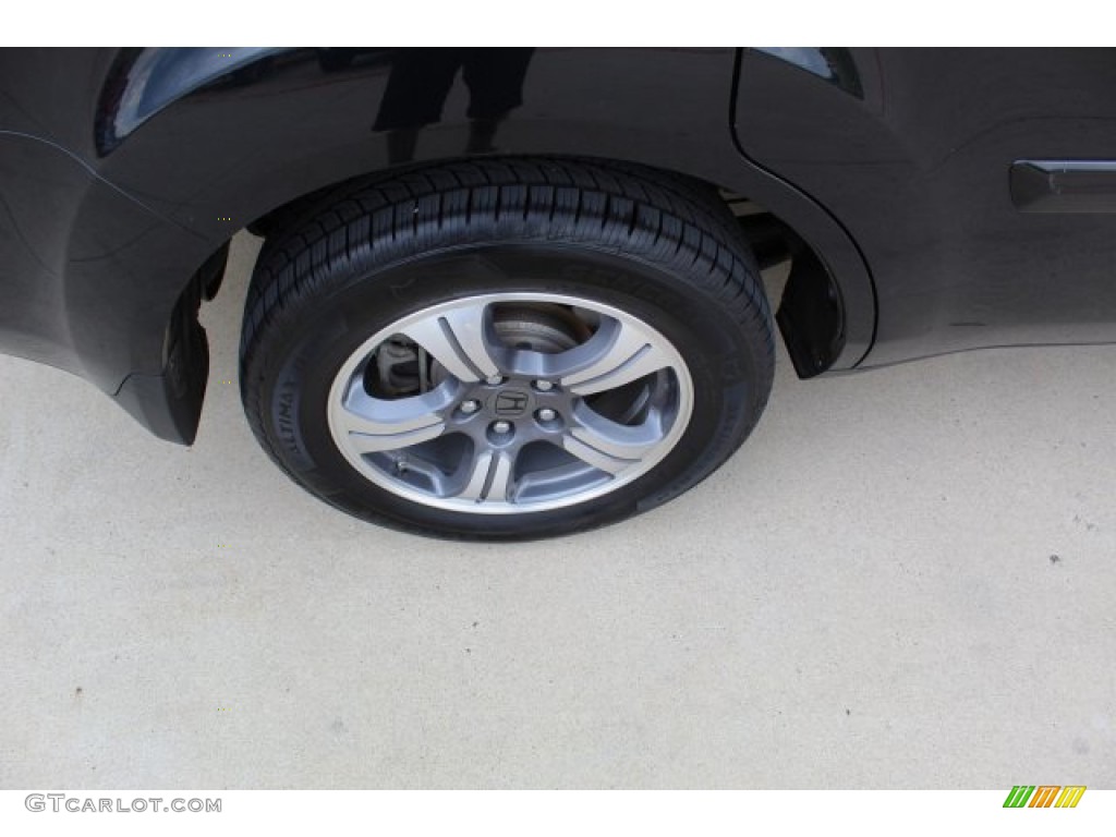 2015 Pilot SE - Crystal Black Pearl / Gray photo #7