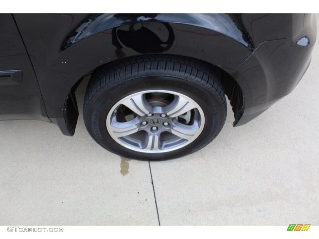 2015 Pilot SE - Crystal Black Pearl / Gray photo #8