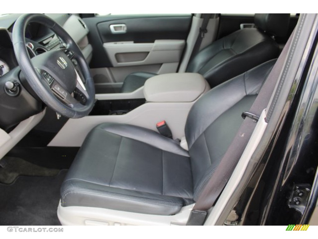 2015 Pilot SE - Crystal Black Pearl / Gray photo #14