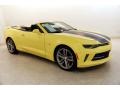 Bright Yellow 2017 Chevrolet Camaro LT Convertible