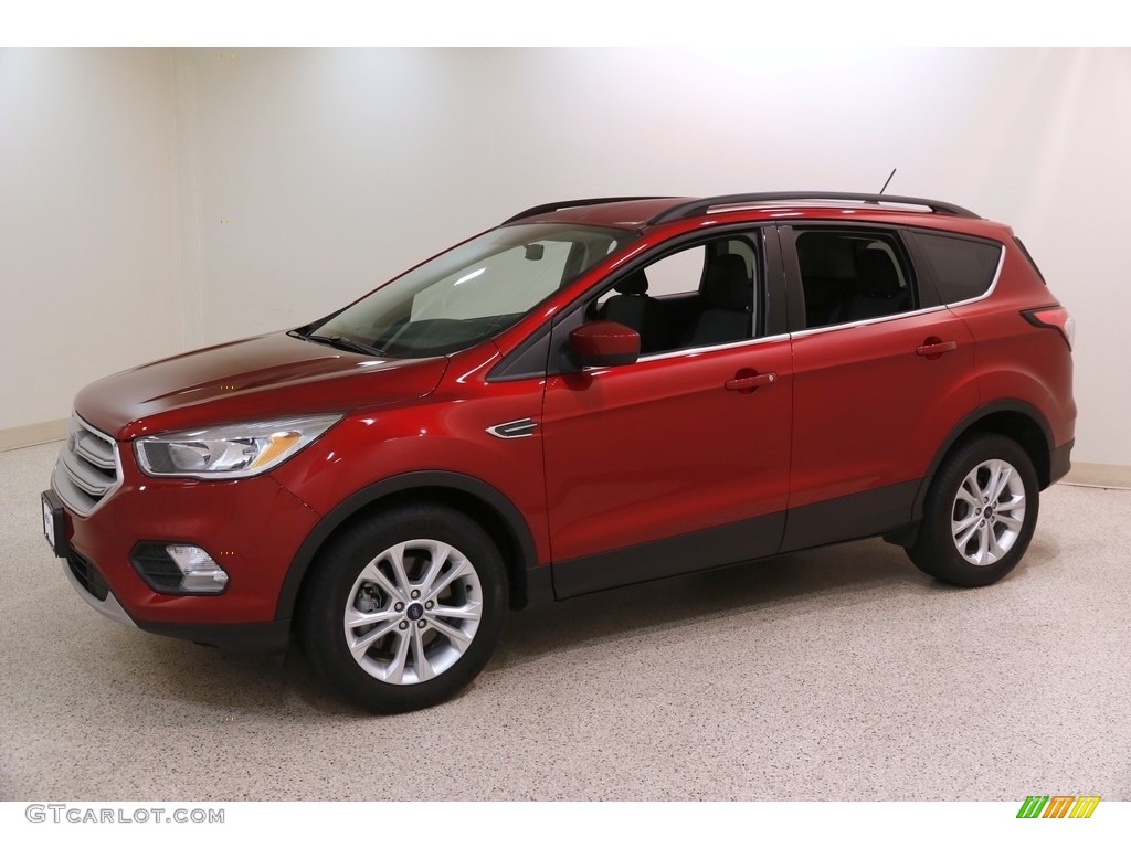 2018 Escape SE 4WD - Ruby Red / Charcoal Black photo #3