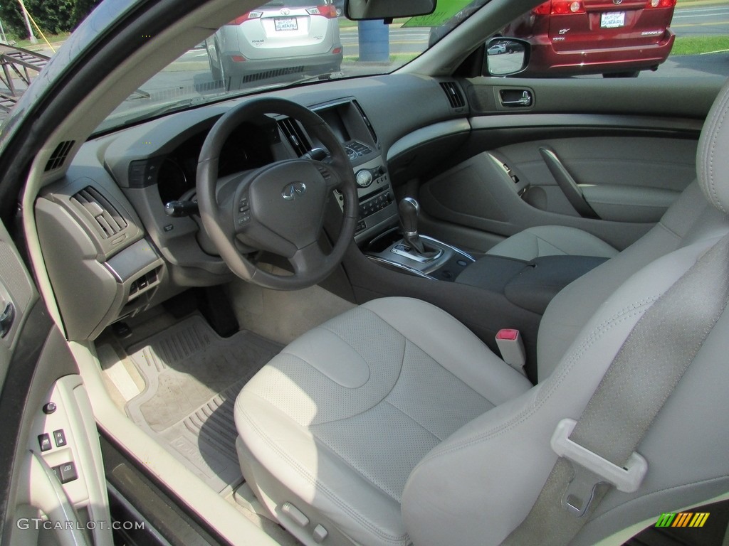 2010 G 37 Journey Coupe - Liquid Platinum / Wheat photo #11