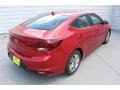 2020 Scarlet Red Pearl Hyundai Elantra SEL  photo #9