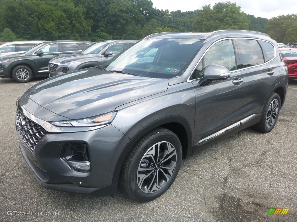 Machine Gray 2020 Hyundai Santa Fe Limited 2.0 AWD Exterior Photo #134755818