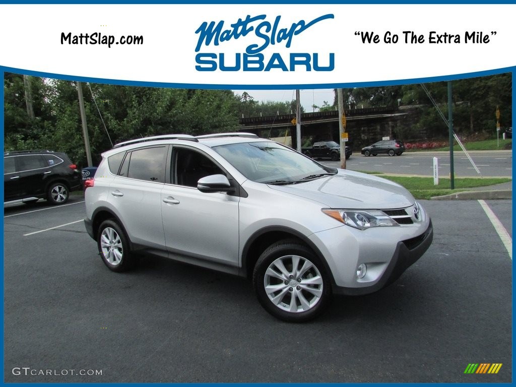 2014 RAV4 Limited AWD - Classic Silver Metallic / Black photo #1