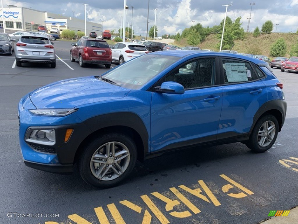 Surf Blue 2020 Hyundai Kona SE AWD Exterior Photo #134757040