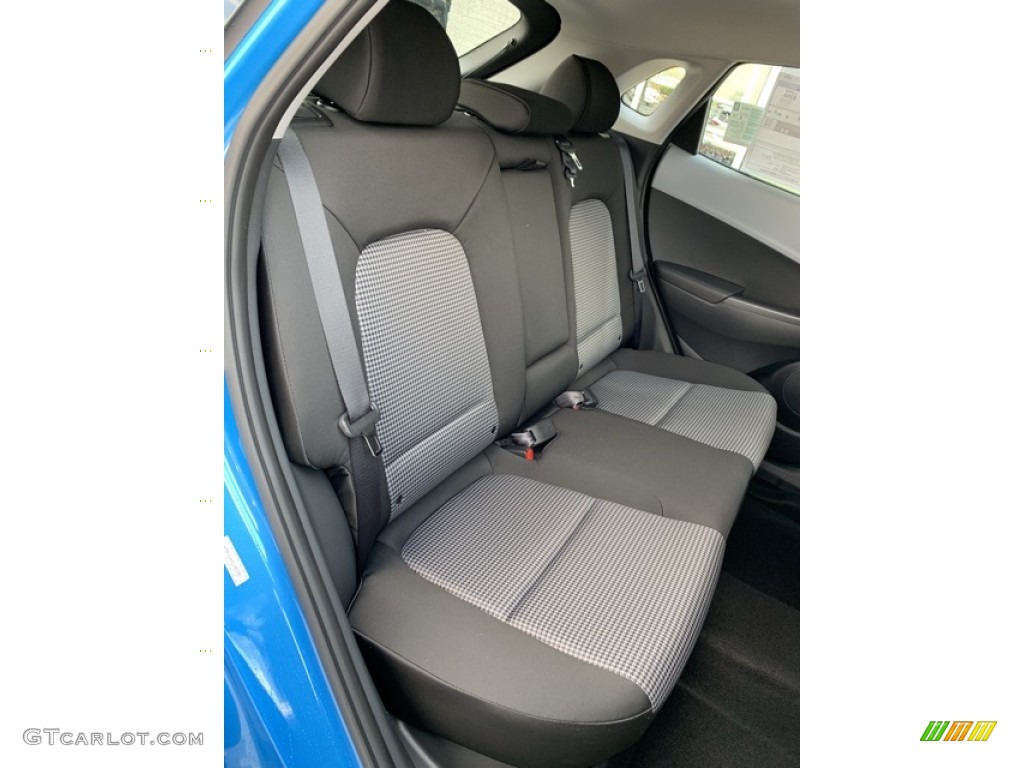 Gray/Black Interior 2020 Hyundai Kona SE AWD Photo #134757393