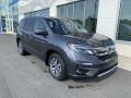 2019 Modern Steel Metallic Honda Pilot EX-L AWD  photo #2