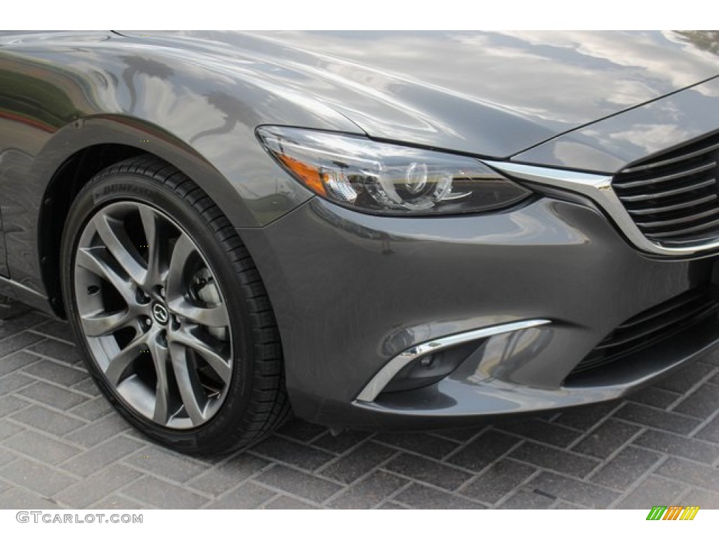 2017 Mazda6 Grand Touring - Machine Gray Metallic / Black photo #12