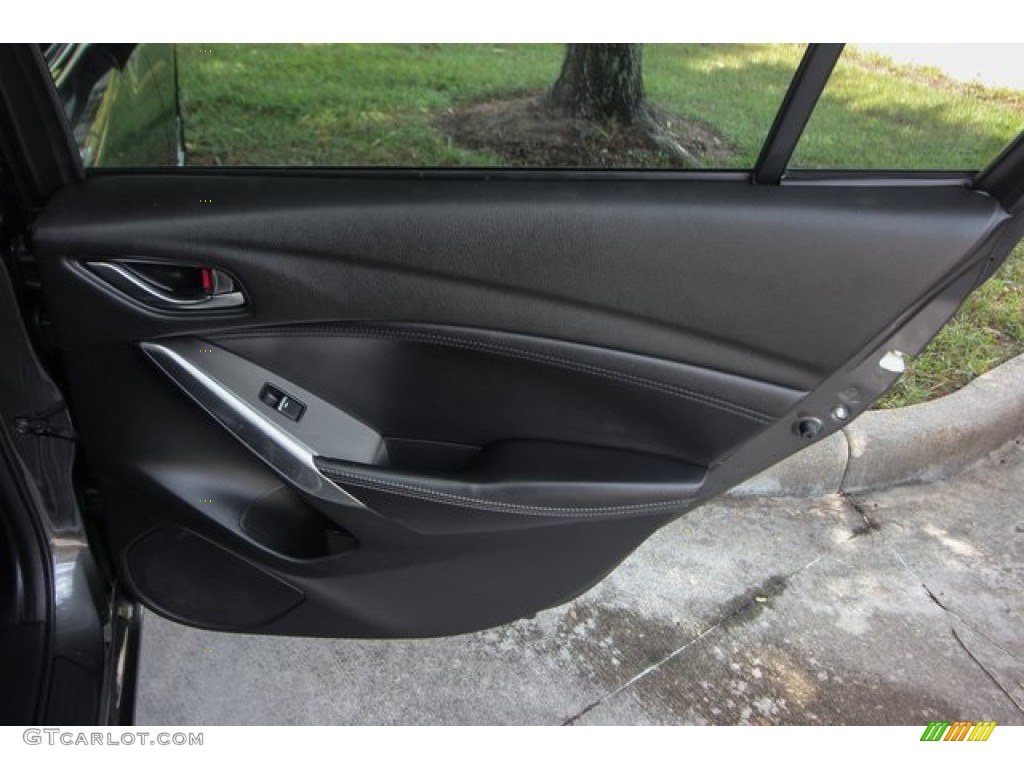 2017 Mazda6 Grand Touring - Machine Gray Metallic / Black photo #23