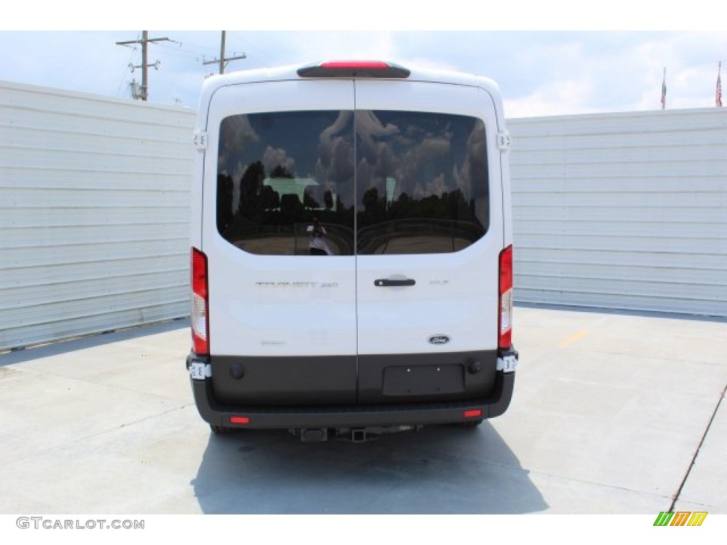 2019 Transit Passenger Wagon XLT 350 MR Long - Oxford White / Charcoal black photo #7
