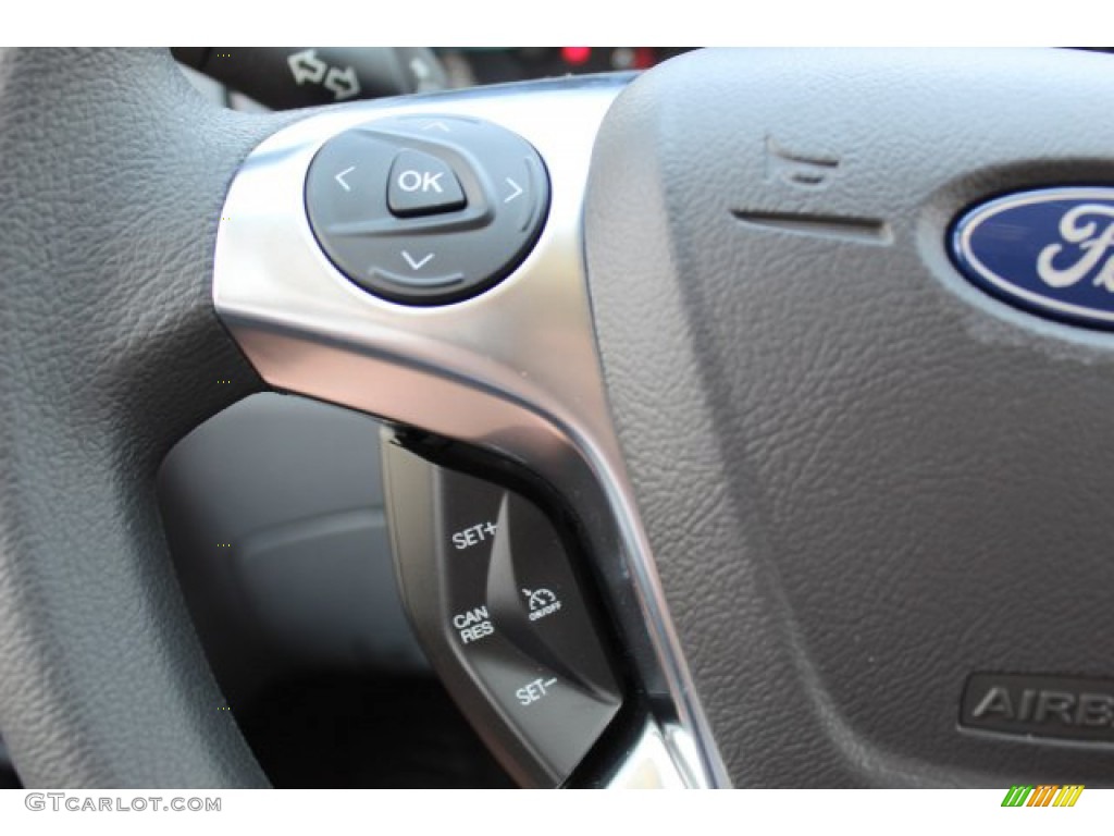 2019 Ford Transit Passenger Wagon XLT 350 MR Long Charcoal black Steering Wheel Photo #134760216