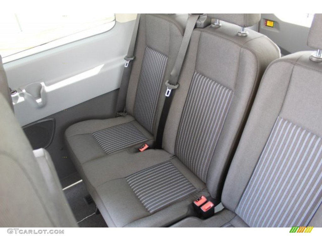 Charcoal black Interior 2019 Ford Transit Passenger Wagon XLT 350 MR Long Photo #134760300