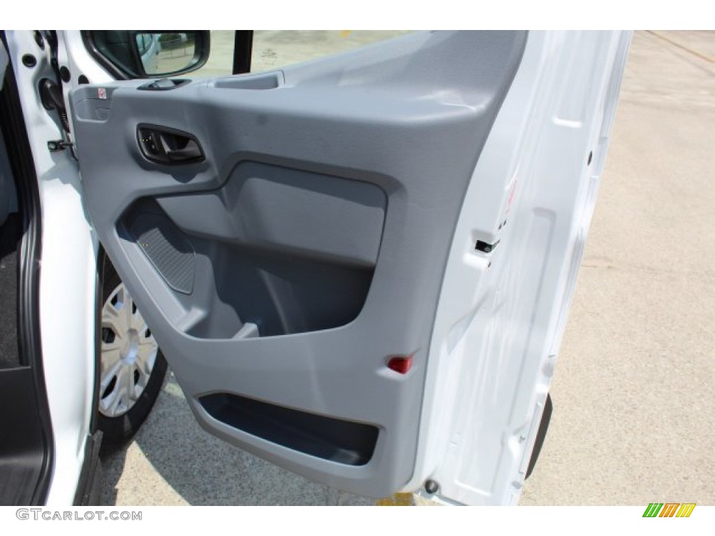 2019 Transit Passenger Wagon XLT 350 MR Long - Oxford White / Charcoal black photo #24