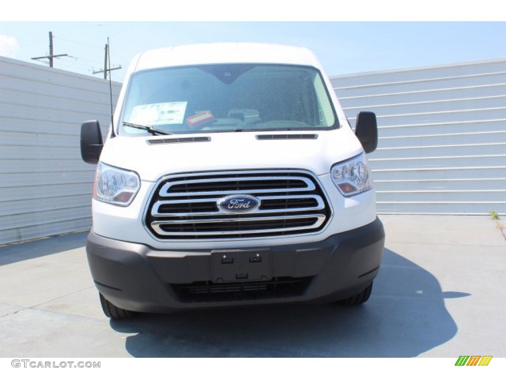 2019 Transit Passenger Wagon XLT 350 MR Long - Oxford White / Charcoal black photo #3