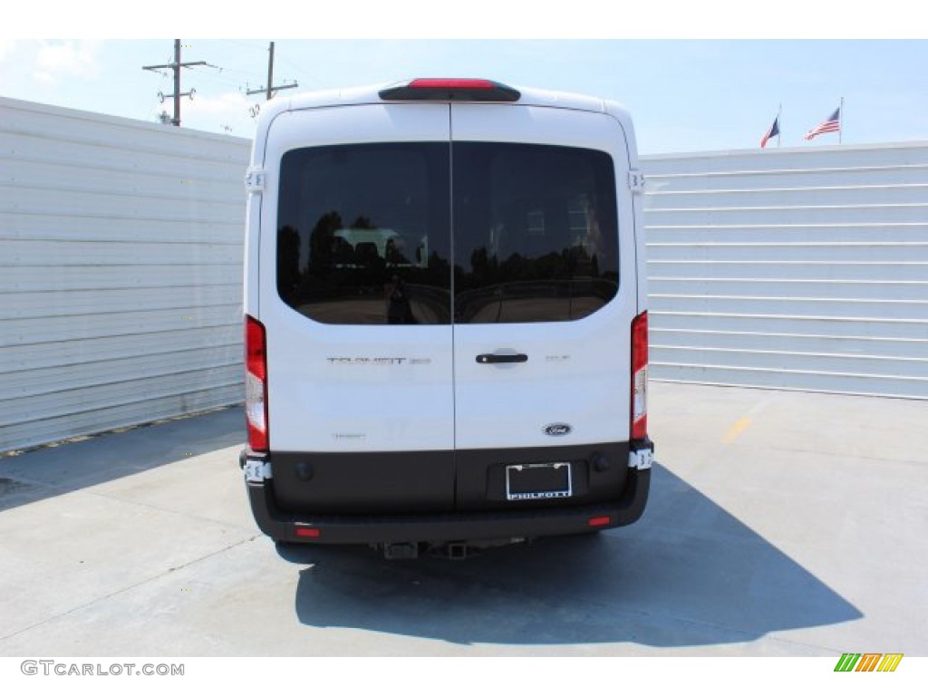 2019 Transit Passenger Wagon XLT 350 MR Long - Oxford White / Charcoal black photo #7