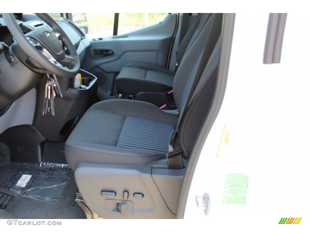 2019 Transit Passenger Wagon XLT 350 MR Long - Oxford White / Charcoal black photo #10