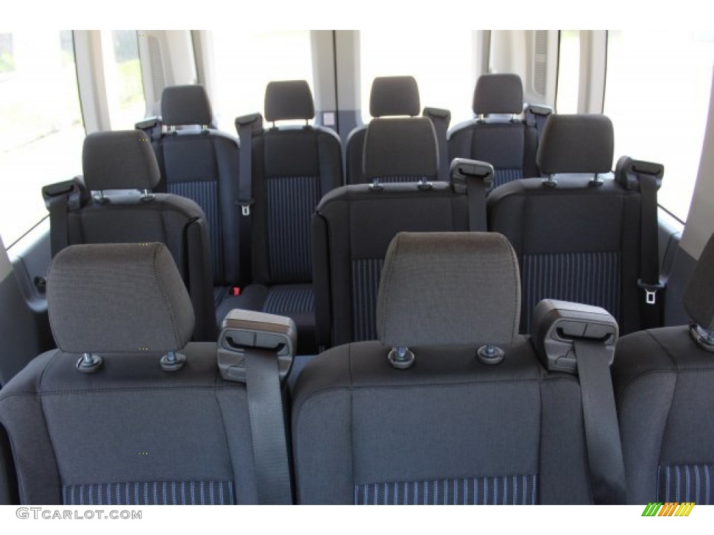 2019 Transit Passenger Wagon XLT 350 MR Long - Oxford White / Charcoal black photo #19