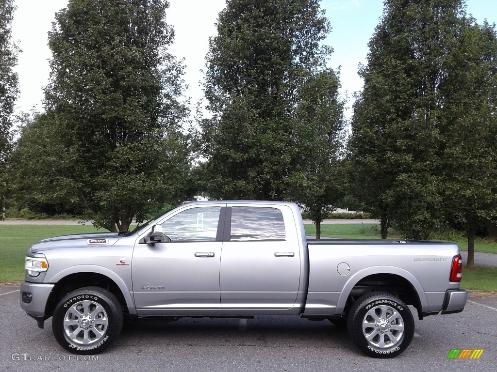 Billet Silver Metallic 2019 Ram 2500 Laramie Crew Cab 4x4 Exterior Photo #134760615