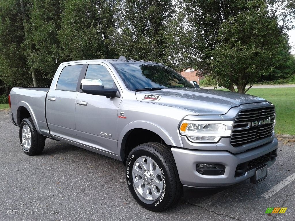 Billet Silver Metallic 2019 Ram 2500 Laramie Crew Cab 4x4 Exterior Photo #134760672
