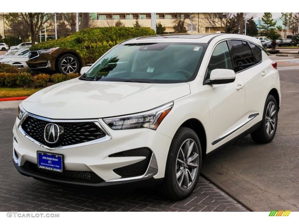 2020 RDX Technology AWD - Platinum White Pearl / Ebony photo #3