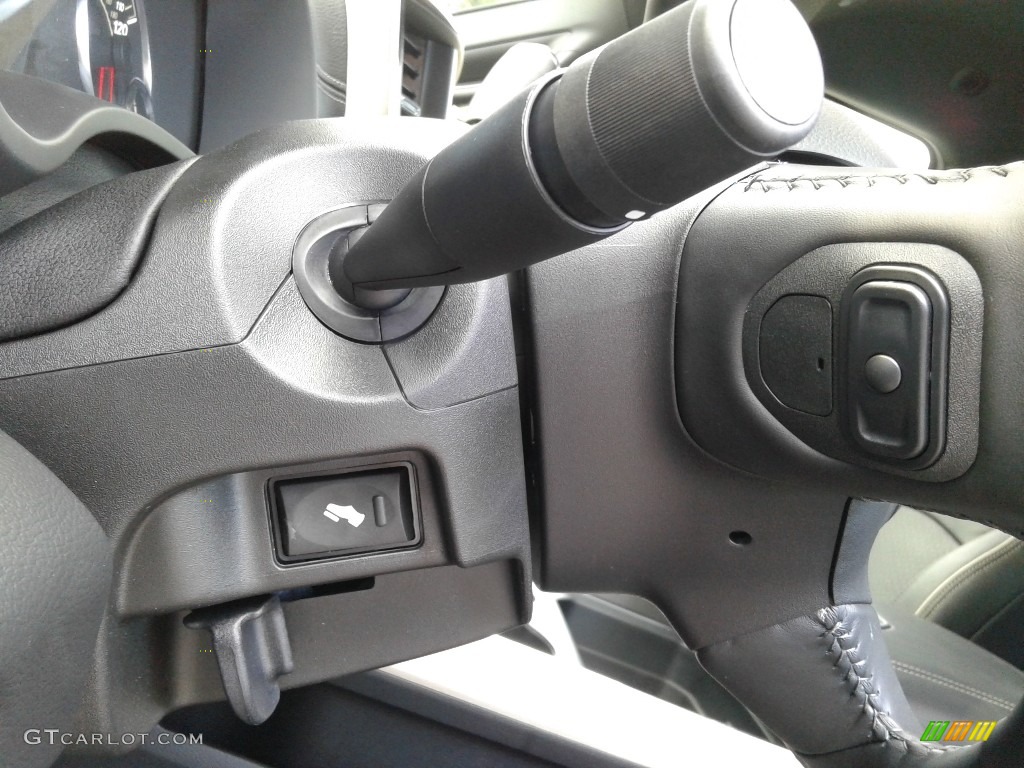 2019 Ram 2500 Laramie Crew Cab 4x4 Black Steering Wheel Photo #134760951
