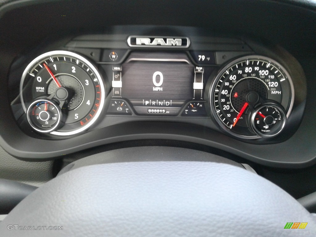 2019 Ram 2500 Laramie Crew Cab 4x4 Gauges Photo #134761011
