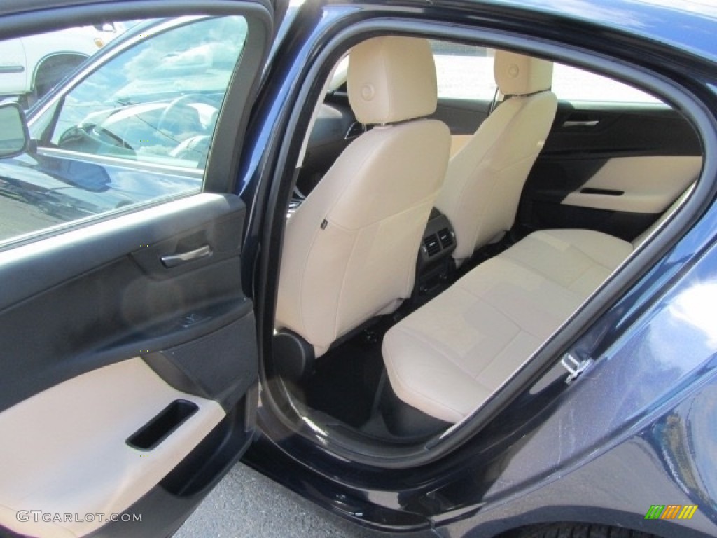 2017 XE 25t Premium - Dark Sapphire Blue / Light Oyster photo #19