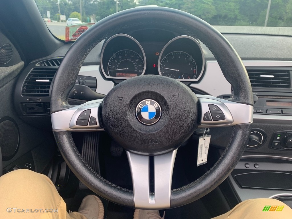 2008 Z4 3.0i Roadster - Jet Black / Black photo #13