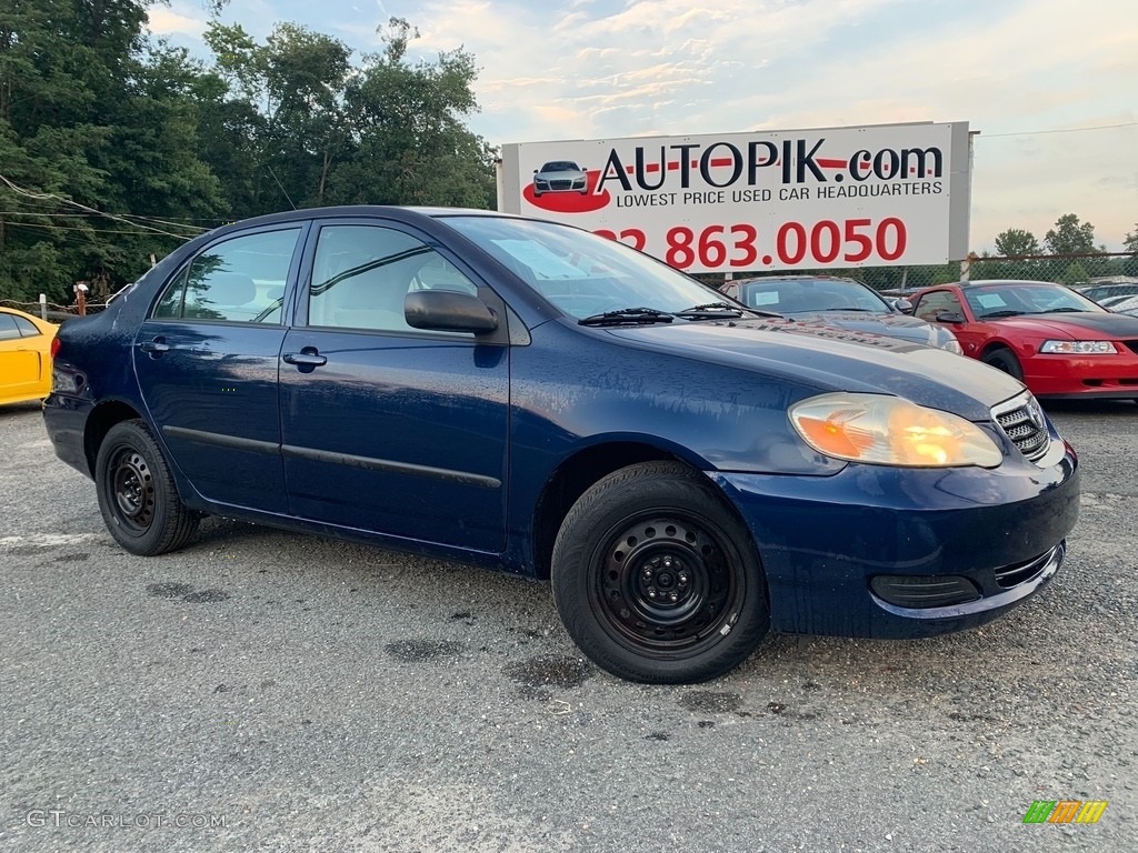 2007 Corolla CE - Indigo Ink Pearl / Stone photo #1