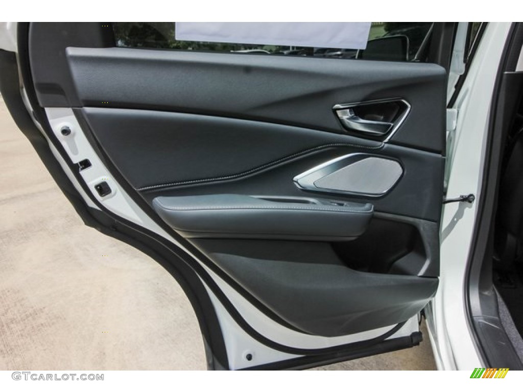2020 Acura RDX Advance AWD Ebony Door Panel Photo #134765013