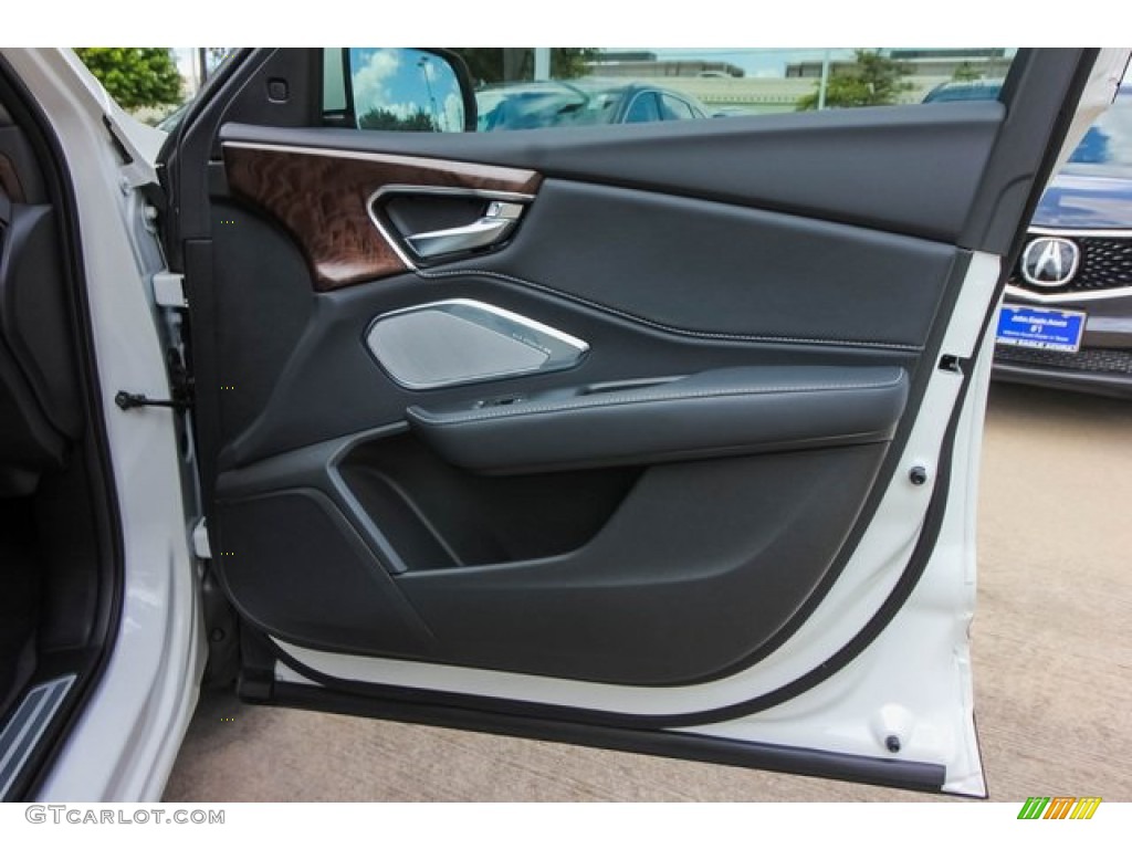 2020 Acura RDX Advance AWD Ebony Door Panel Photo #134765049