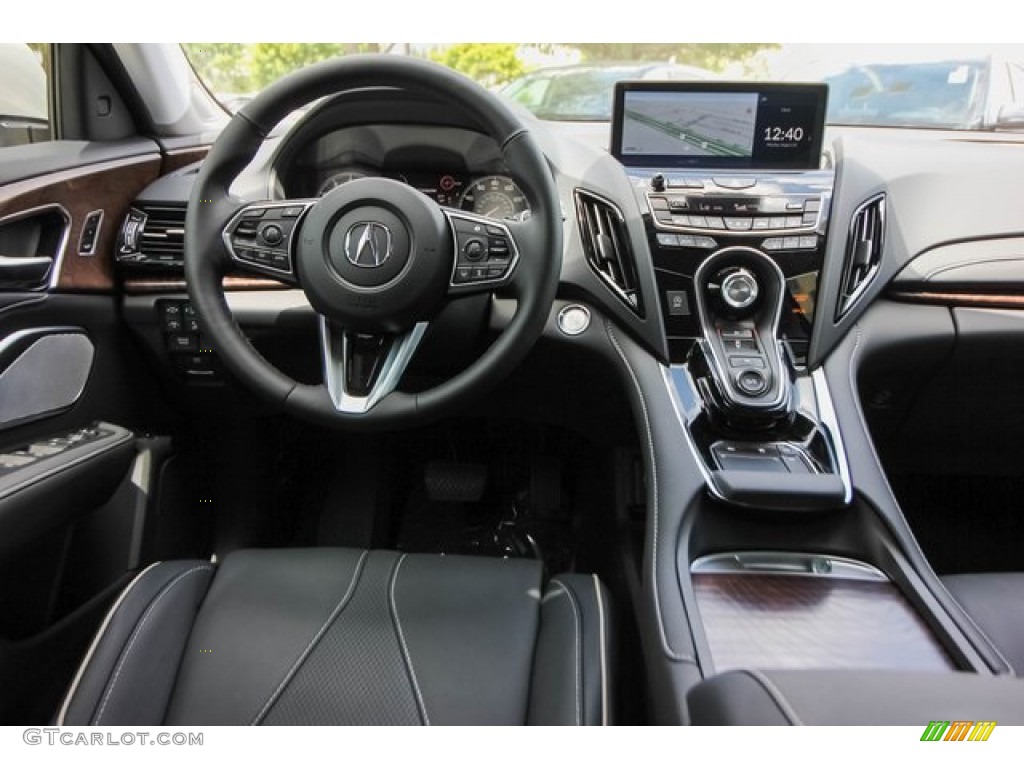 2020 Acura RDX Advance AWD Ebony Dashboard Photo #134765067