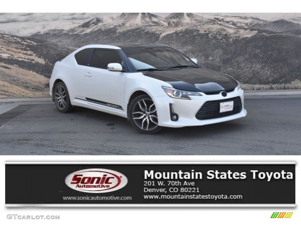 2015 tC  - Blizzard White Pearl / Dark Charcoal photo #1